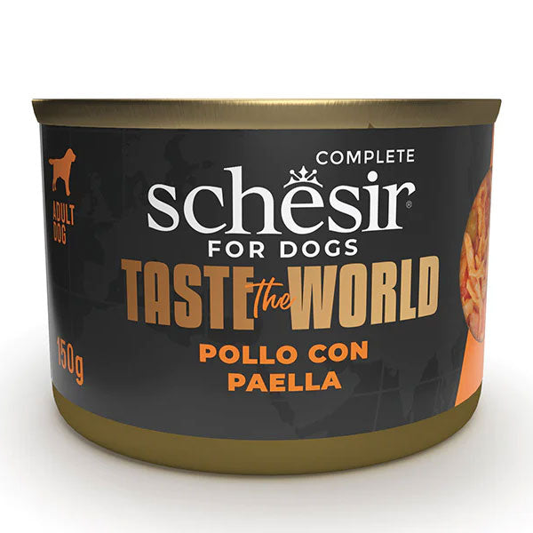 Schesir - Taste The World Pollo con Paella per Cani