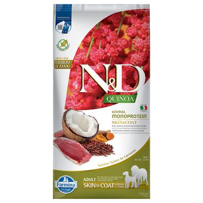 Farmina - Natural & Delicious All Breed Quinoa Skin & Coat Anatra Grain Free
