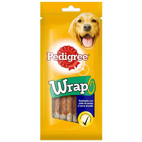 Pedigree - Wrap con Pelle di Manzo e Carne di Pollo