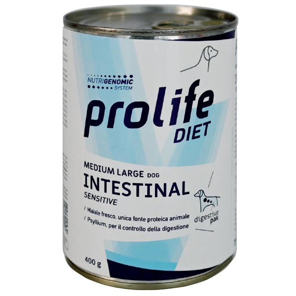 Prolife - Diet Dog Medium Large Intestinal Sensitive Maiale