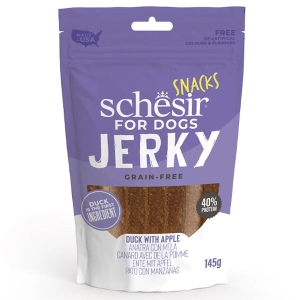 Schesir - Snack Jerky Anatra & Mela