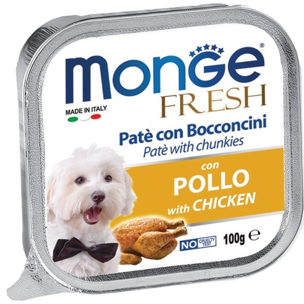 Monge - Fresh Paté e Bocconcini con Pollo