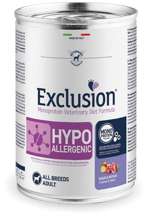 Exclusion - Diet Hypoallergenic Cinghiale e Patate
