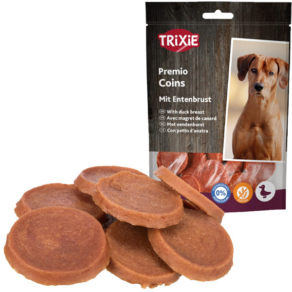 Trixie - Premietti Per Cani Monete Di Anatra Senza Glutine