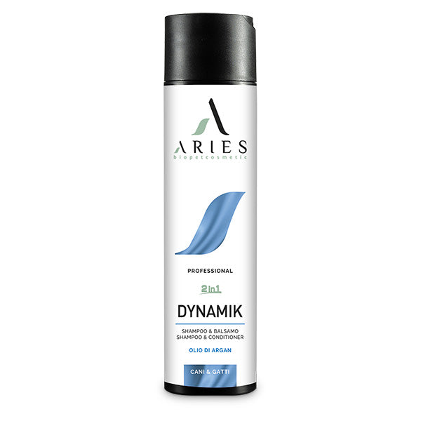 Aries - Dinamik Shampoo E Balsamo Argan Per Cani E Gatti
