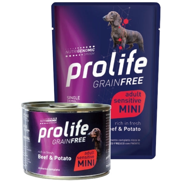 Prolife - Grain Free Adult Mini Sensitive Beef & Potato