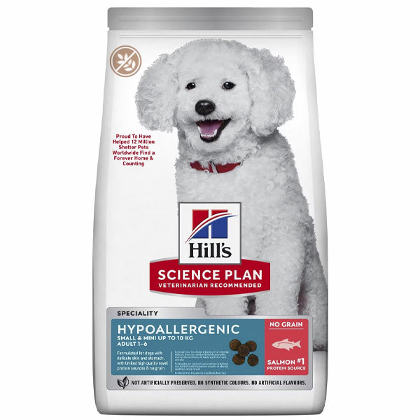 Hill's - Science Plan Hypoallergenic Adult Small & Mini al Salmone