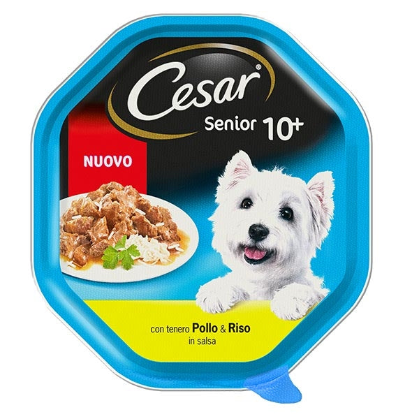 Cesar - Senior 10+ Pollo e Riso in Salsa