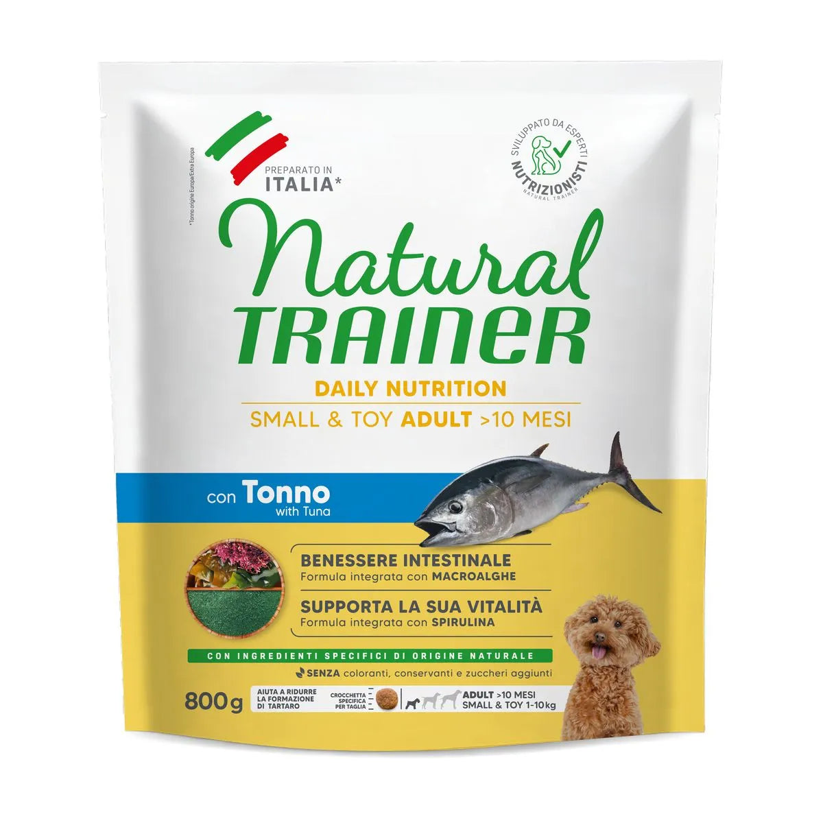 Trainer - Natural Adult Small & Toy con Tonno e Riso