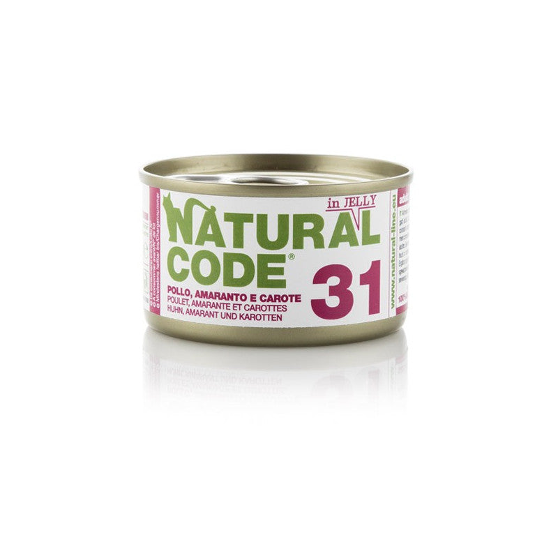 natural code- 31 Pollo Amaranto e Carote