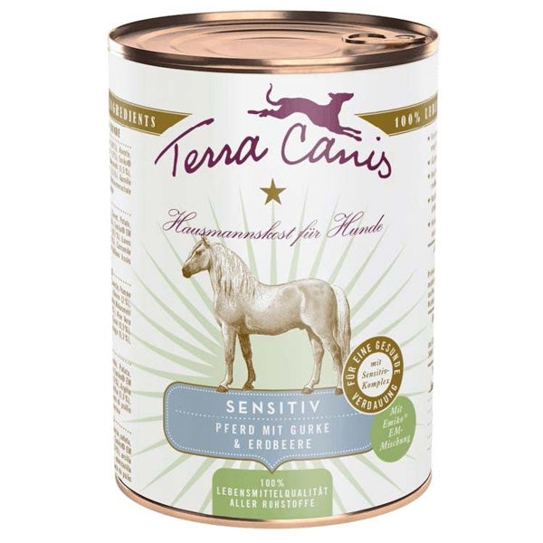 Terra Canis - Sensitive Cavallo con Cetriolo e Fragola