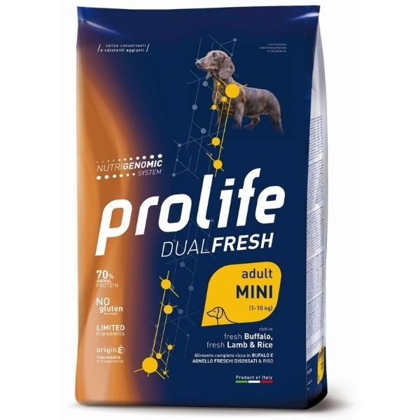 Prolife - Dual Fresh Adult Mini Buffalo Lamb & Rice
