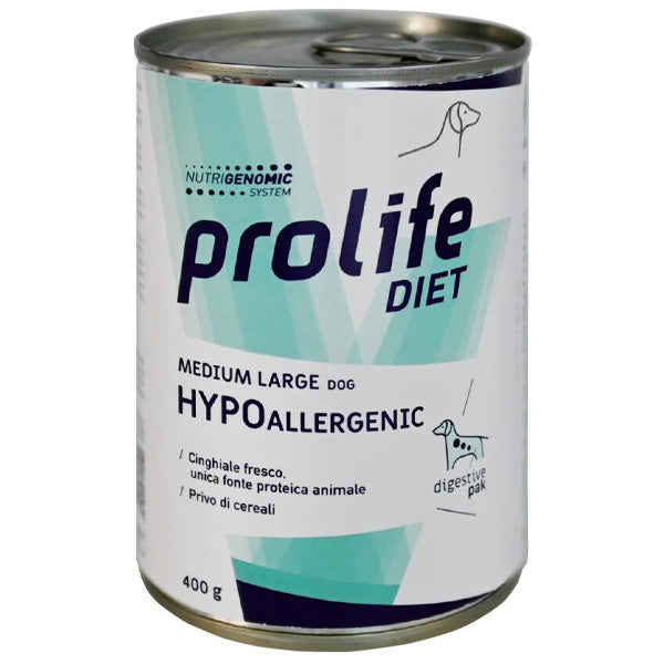 Prolife - Diet Dog Hypoallergenic Medium Large Cinghiale Fresco