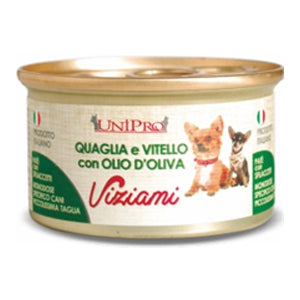 Unipro - Viziami Quaglia e Vitello con Olio d'Oliva