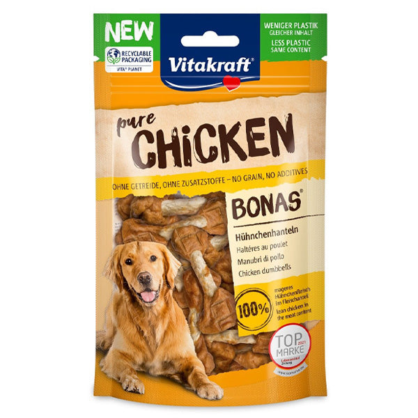 Vitakraft - Dog Snack Chicken Bonas Manubri di Pollo