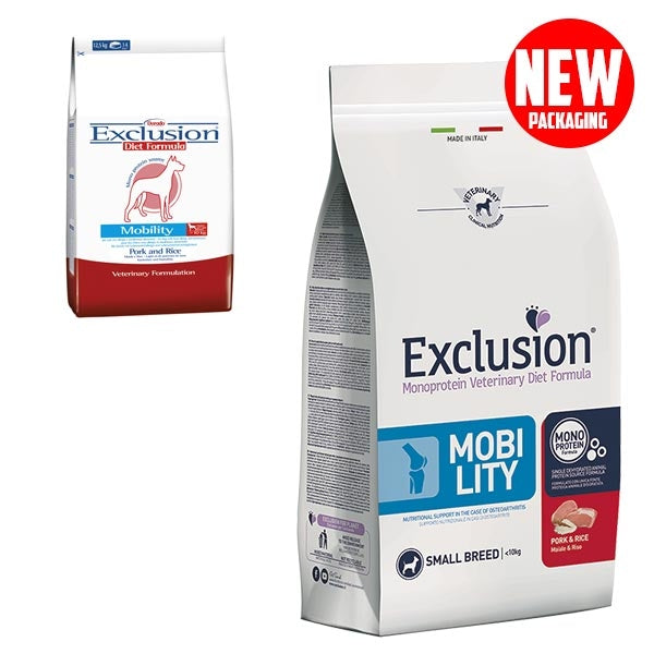 Exclusion - Diet Mobility Small Breed Maiale e Riso