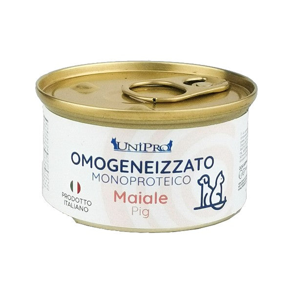 Unipro - Omogeneizzato Maiale Per Cani E Gatti