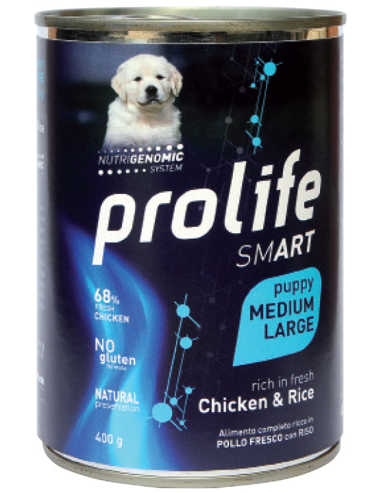 Prolife - Smart Puppy Medium/Large Chicken & Rice Umido