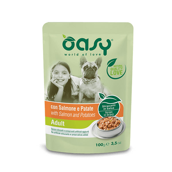 Oasy - Straccetti in SalsaAdult con Salmone e Patate