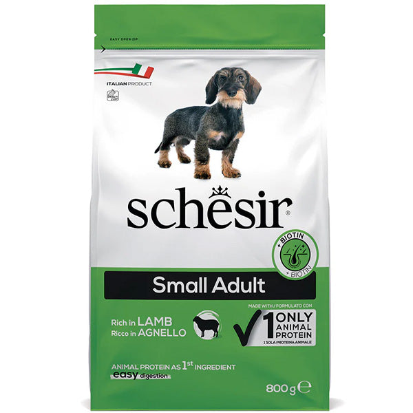 Schesir - Dry Line Small Mantenimento con Agnello
