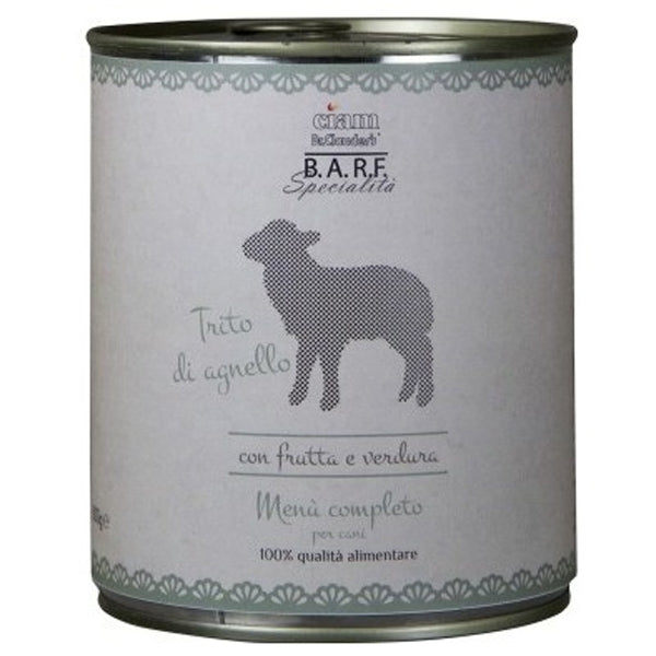Dr Clauder's - Barf Menu Completo Trito di Agnello per Cani