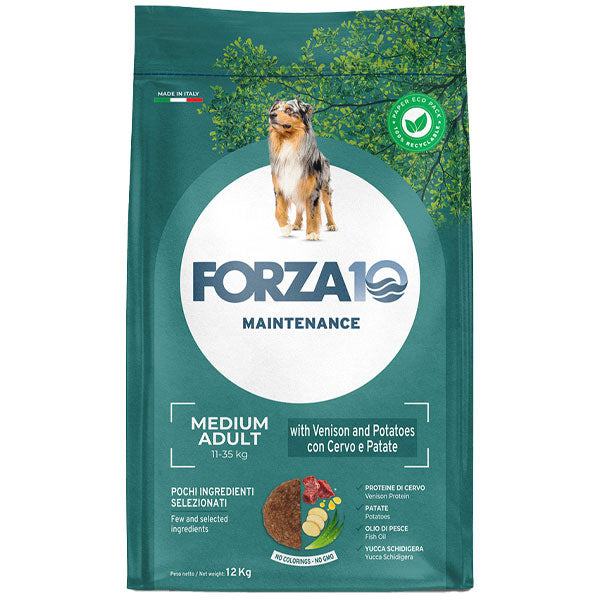Forza10 - Dog Adult Maintenimento Medium Cervo e Patate