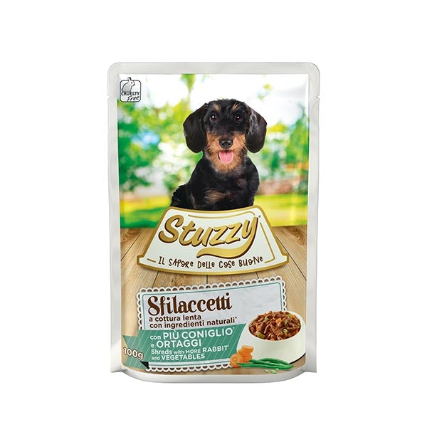 Stuzzy Dog - Sfilaccetti con Coniglio e Ortaggi