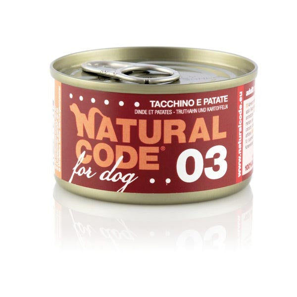 Natural Code - Adult Dog 03 Tacchino e Patate