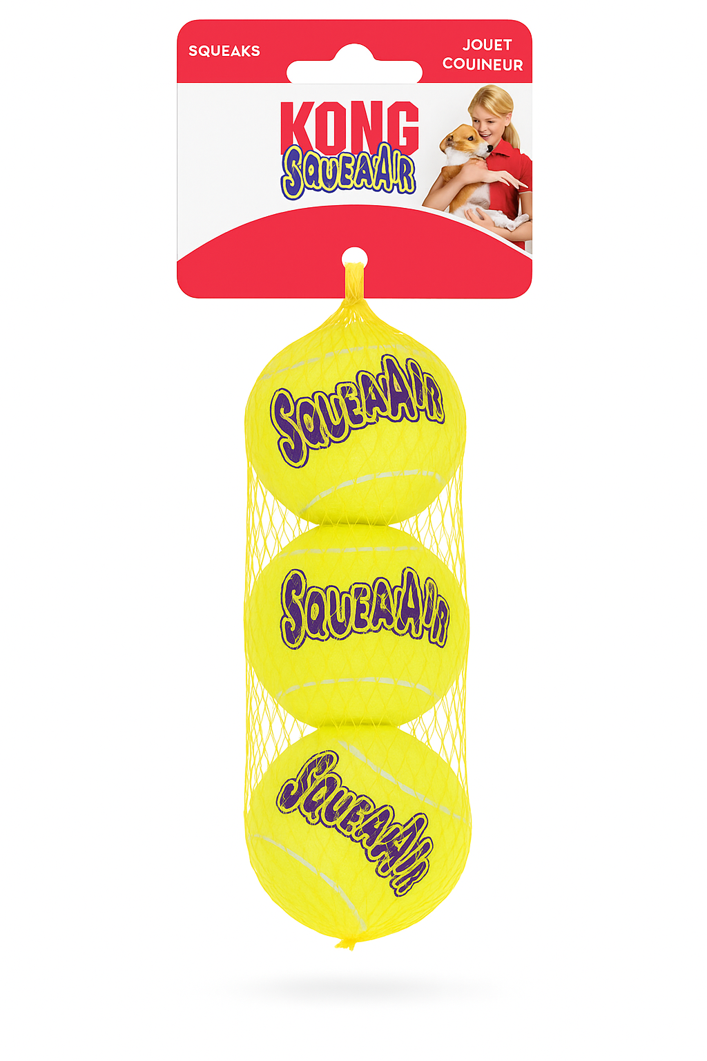 Kong - Kong Air Tennis Ball Medium con Squeaker