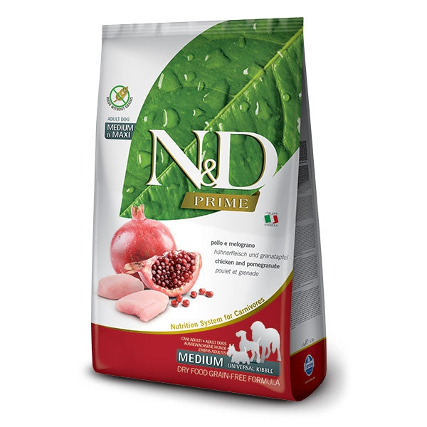 Farmina - Natural & Delicious Prime Medium Maxi Adult Pollo e Melograno
