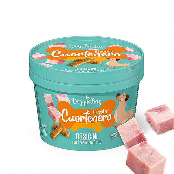 Doggye bag - Cuortenero Biscotti Ossicini Low Grain Prosciutto Cotto
