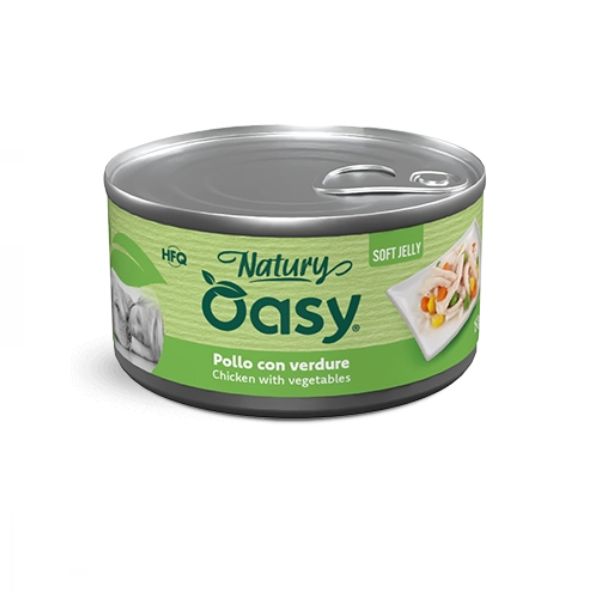 Oasy - Dog Natury Pollo Con Verdure Soft Jelly