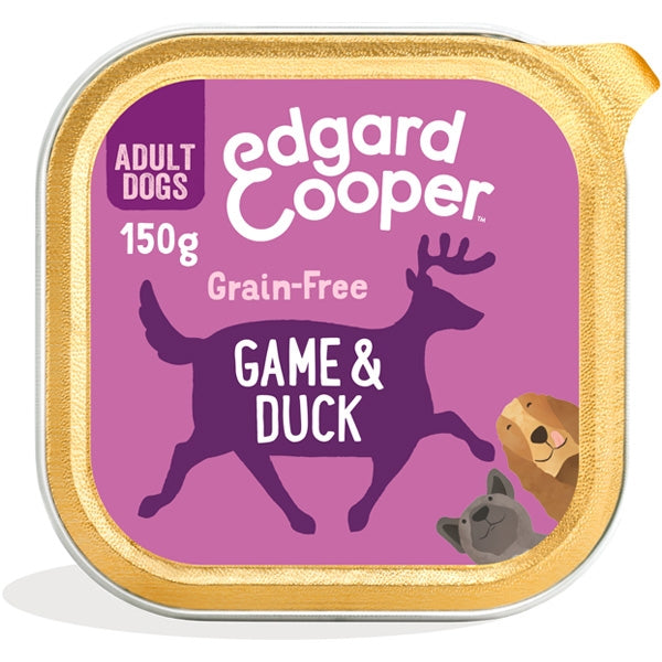 Edgard&Cooper - Adult Selvaggina e Anatra Senza Cereali