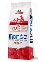 Monge - Natural Superpremium All Breeds Adult Active con Pollo
