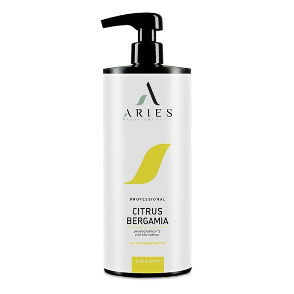 Aries - Citrus Bergamia Shampoo Purificante Per Cani E Gatti