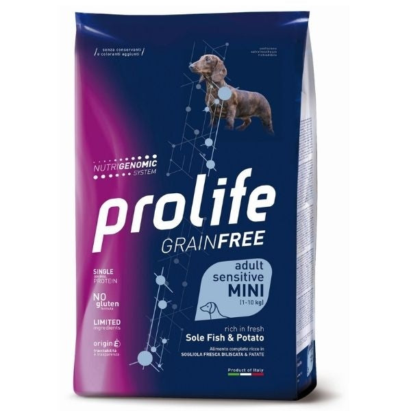 Prolife - Grain Free Adult Mini Sensitive Sole Fish & Potato