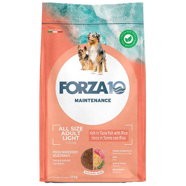 Forza10 - Dog Adult Maintenimento All Size Light Tonno con Riso