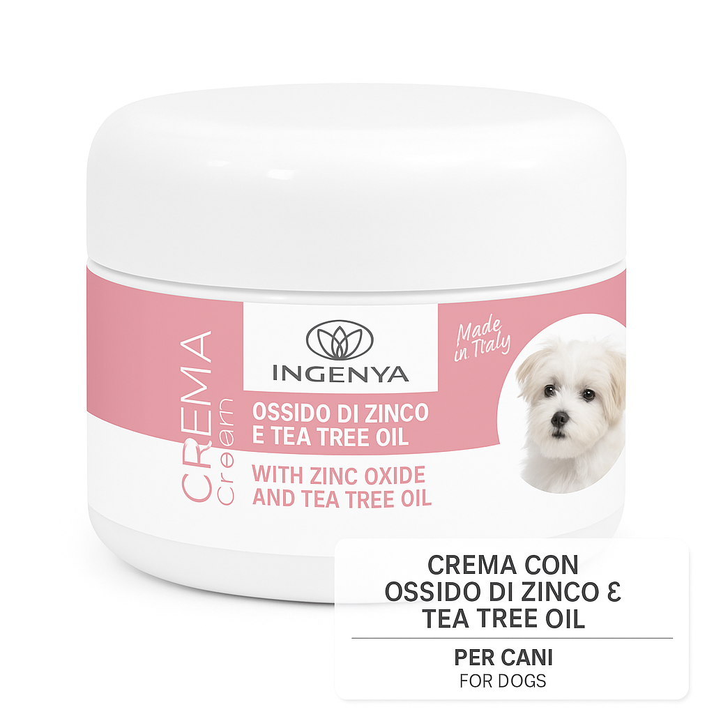Ingenya - Crema Ossido di Zinco e Tea Tree Oil
