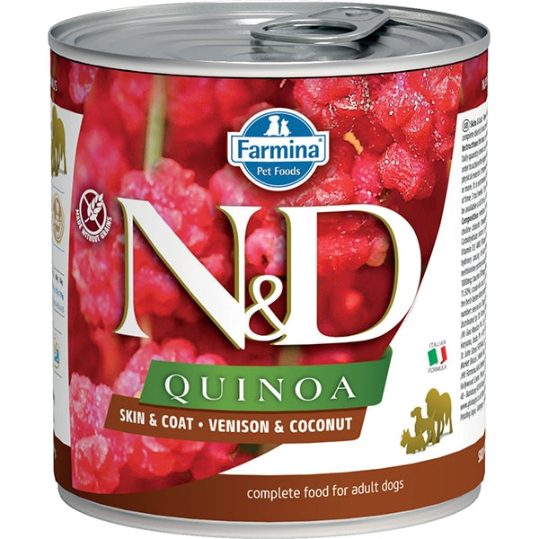 Farmina - Natural & Delicious Quinoa Skin & Coat Cervo e Cocco