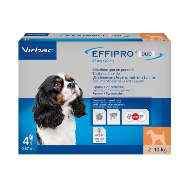 Virbac - Effipro Duo Cane 4 Pipette