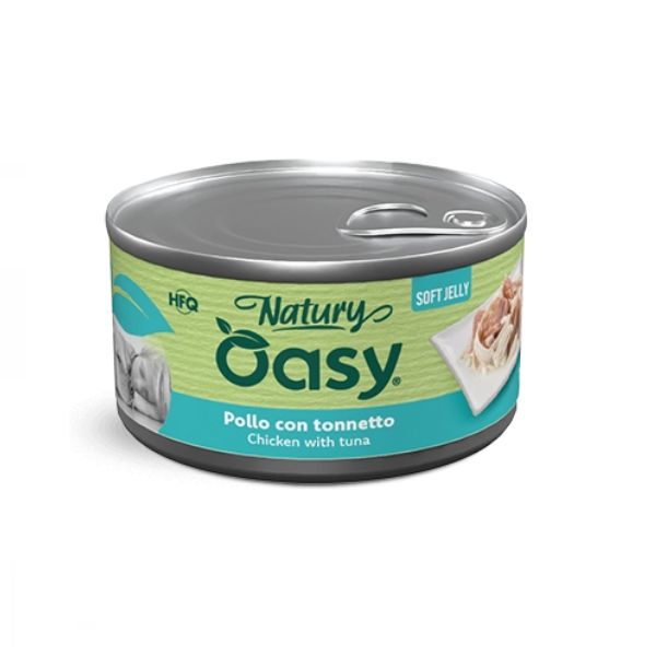 Oasy - Dog Natury Pollo Con Tonnetto Soft Jelly