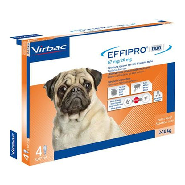 Virbac - Effipro Duo Cane 4 Pipette