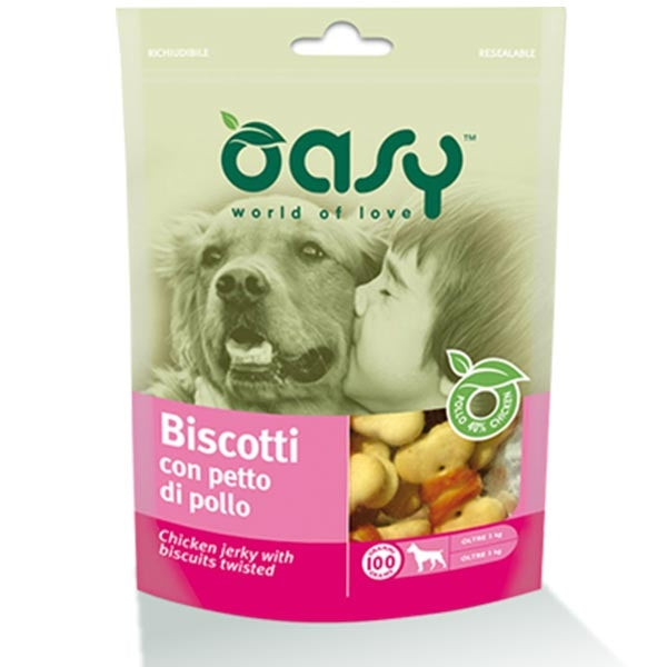 Oasy - Snack Biscotti con Petto di Pollo