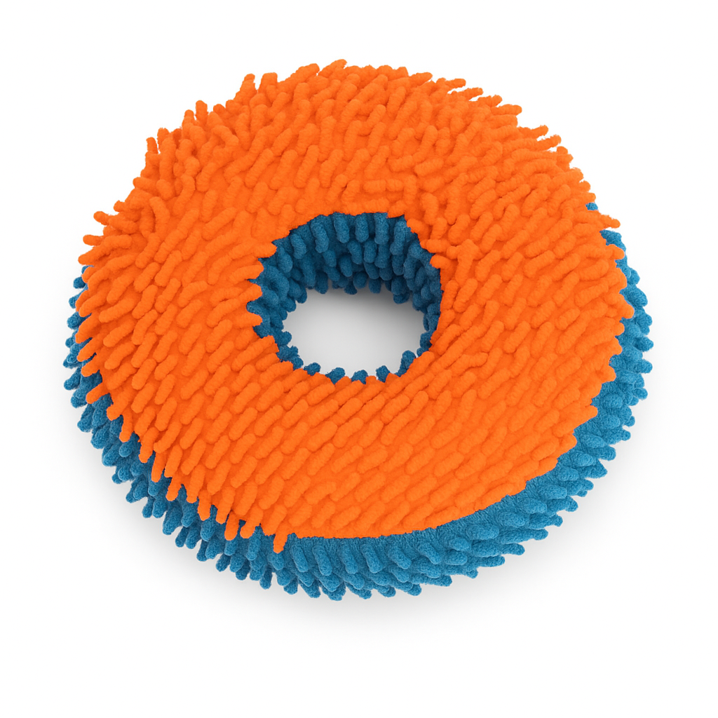 Camon - Anello Bicolore Gioco Per Cani Galleggiante