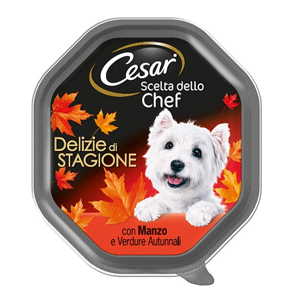 Cesar - Scelta dello Chef Delizie di Stagione con Manzo e Verdure Autunnali