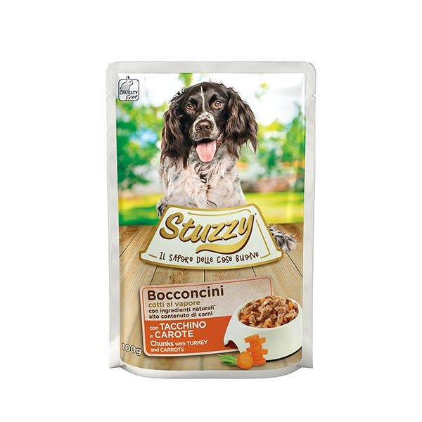 Stuzzy Dog - Bocconcini con Tacchino e Carote