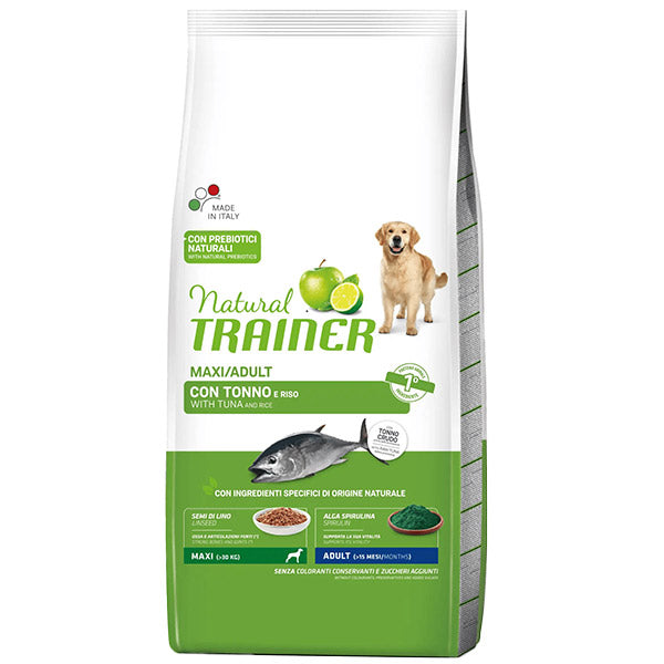 Trainer - Natural Adult Maxi Con Pesce E Riso