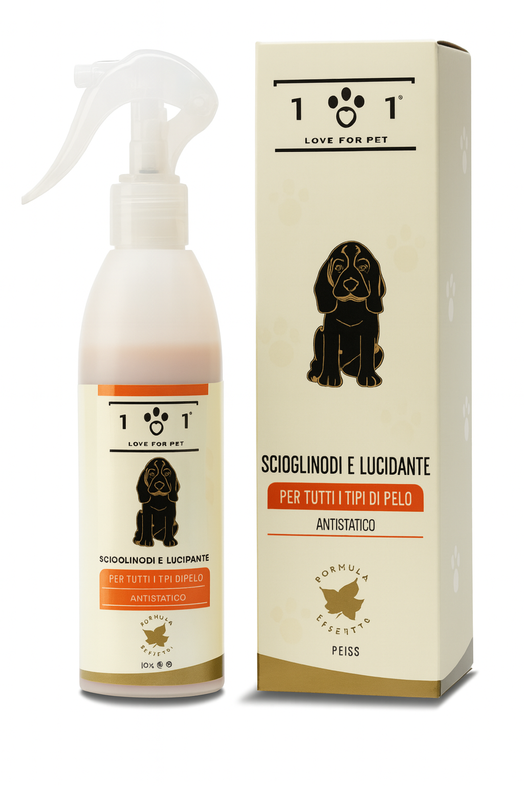 Linea 101 - Scioglinodi e Lucidante per Cani