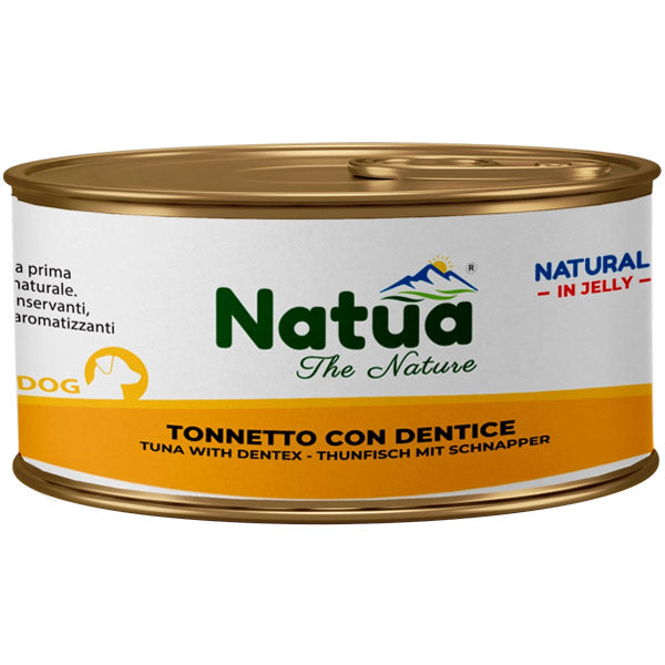 natua - Natural Adult Dog Jelly Tonnetto con Dentice