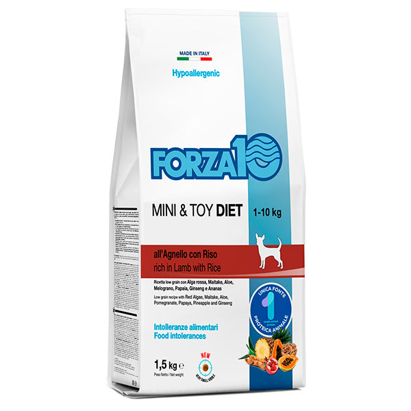 Forza10 - Mini e Toy Diet all’ Agnello con Riso